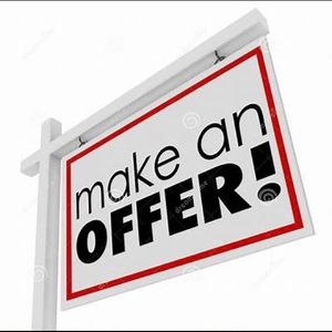 Love the item but not the price? Make me an offer!